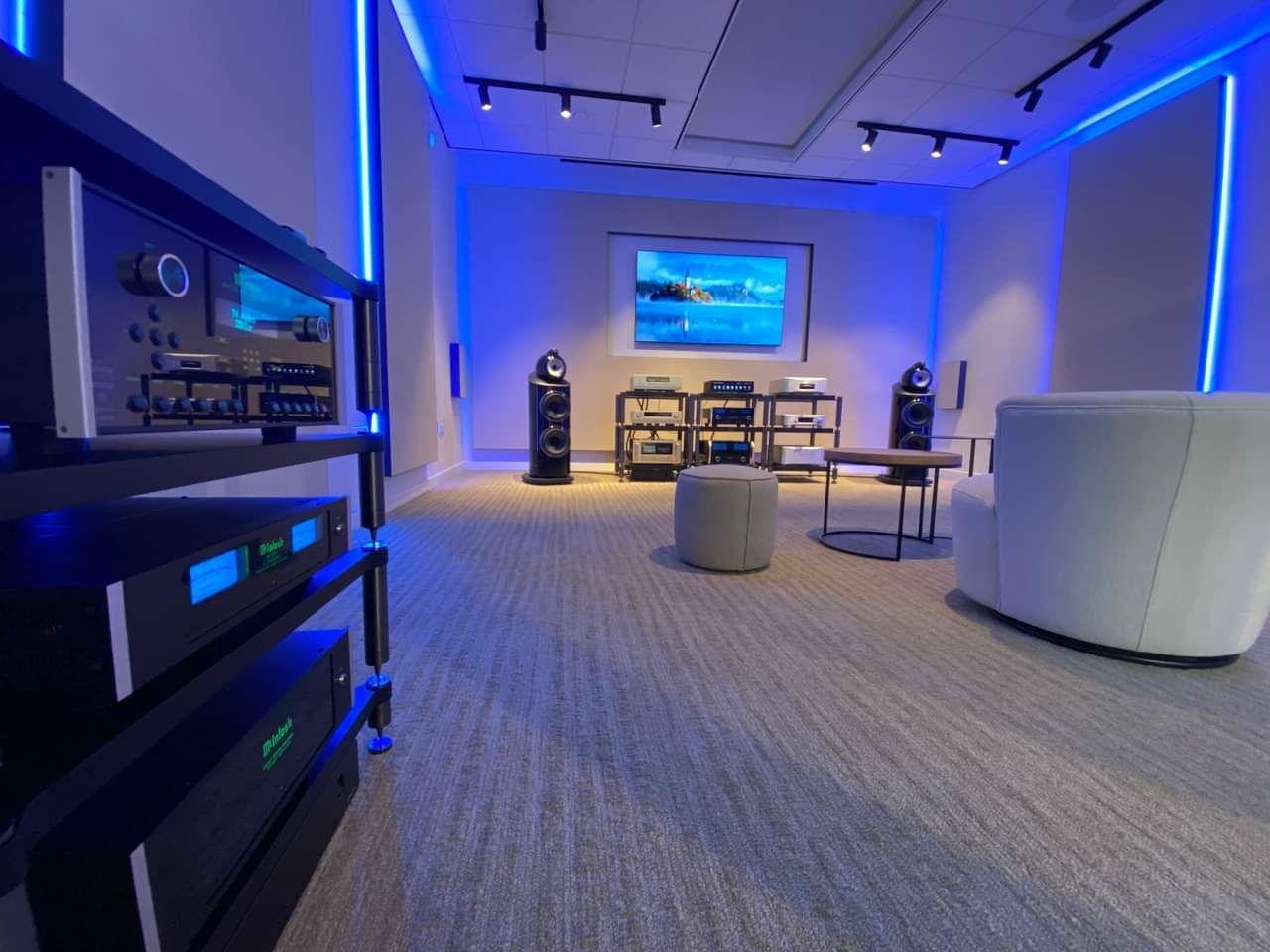 Poulissen Audio Video Center opening of New high-end listening studio.